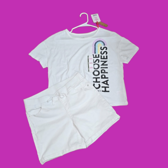 Justice Other - NWT Girl's Justice Top and shorts